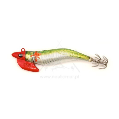 Palhaço DTD Real Fish Egi Tip Run 3.0 30g Sugarello Green | Nauticmar