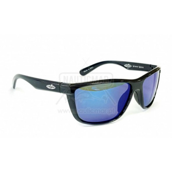 Óculos Storm Wildeye Wahoo Black Shine Blue | Nauticmar