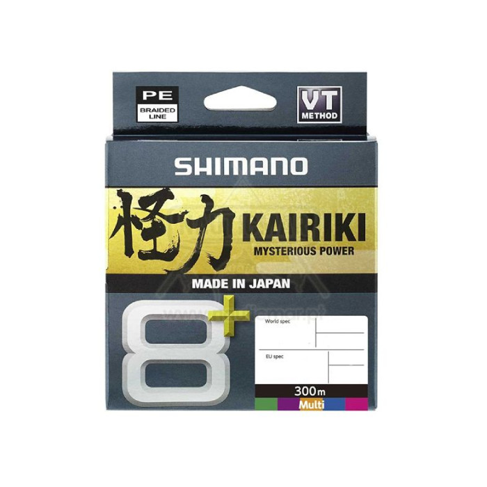 Multifilamento Shimano Kairiki 8+ MC 0.28mm 300m | Nauticmar
