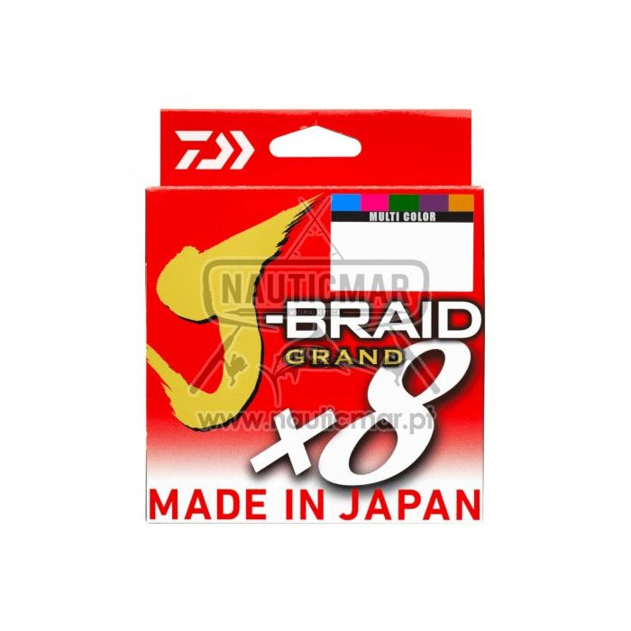Multifilamento Daiwa J-Braid Grand 8X MC 0.22mm 150m | Nauticmar