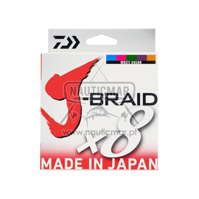 Multifilamento Daiwa J-Braid 8X MC 0.28mm 300m | Nauticmar