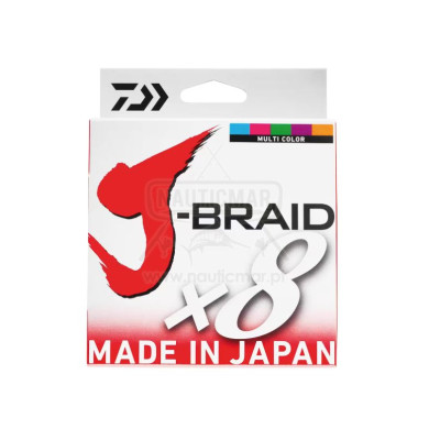 Multifilamento Daiwa J-Braid 8X MC 0.18mm 300m | Nauticmar