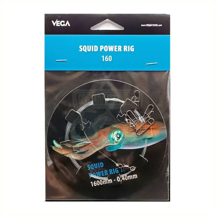 Montagem Vega Squid Power Rig 160 | Nauticmar