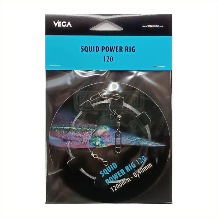 Montagem Vega Squid Power Rig 120 | Nauticmar