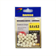 Missangas Barros Barril Luminous 4.4x8.3mm 30un | Nauticmar