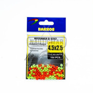 Missangas Barros B-9247 4.5x2.5mm 100un | Nauticmar
