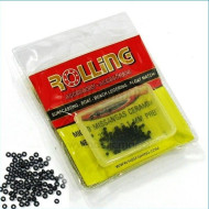 Micro Missangas NBS Cerâmica 1mm Preto 100un | Nauticmar