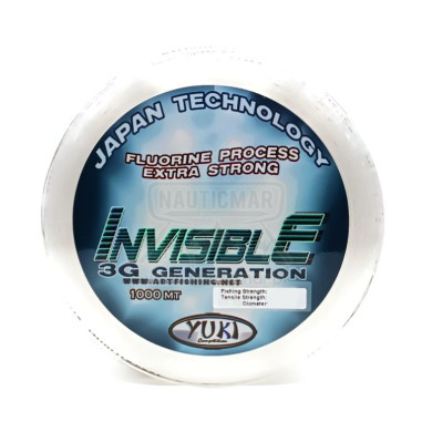 Linha Yuki Invisible 3G Generation 0.405mm 1000m | Nauticmar
