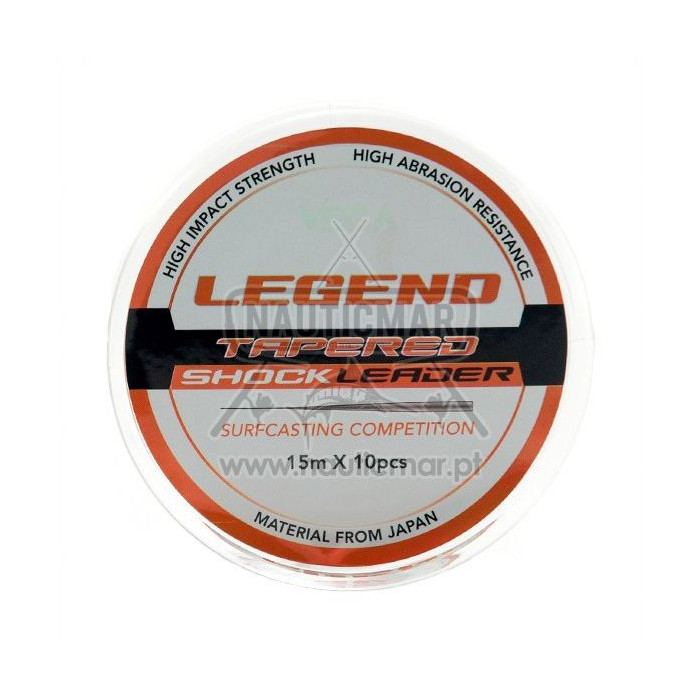 Linha Vega Legend Shock L 0.20mm-0.50mm 15m 10un | Nauticmar