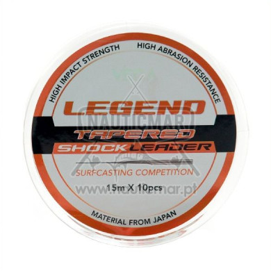 Linha Vega Legend Shock L 0.23mm-0.50mm 15m 10un | Nauticmar