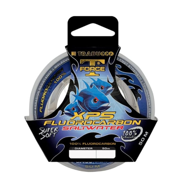 Linha Trabucco XPS Fluorocarbon SW 0.400mm 50m | Nauticmar
