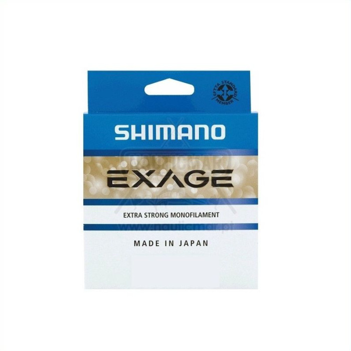 Linha Shimano Exage 0.255mm 300m | Nauticmar