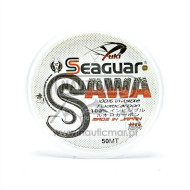 Linha Seaguar Sawa 100% Fluorocarbon 0.18mm 50m | Nauticmar