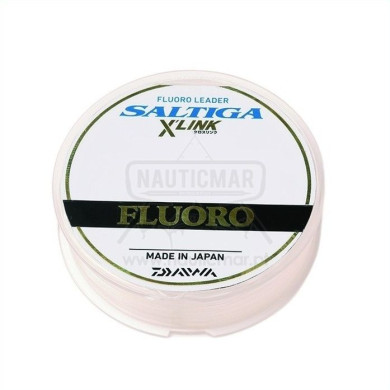 Linha Daiwa Saltiga Xlink Fluorocarbon 0.260mm 30m | Nauticmar