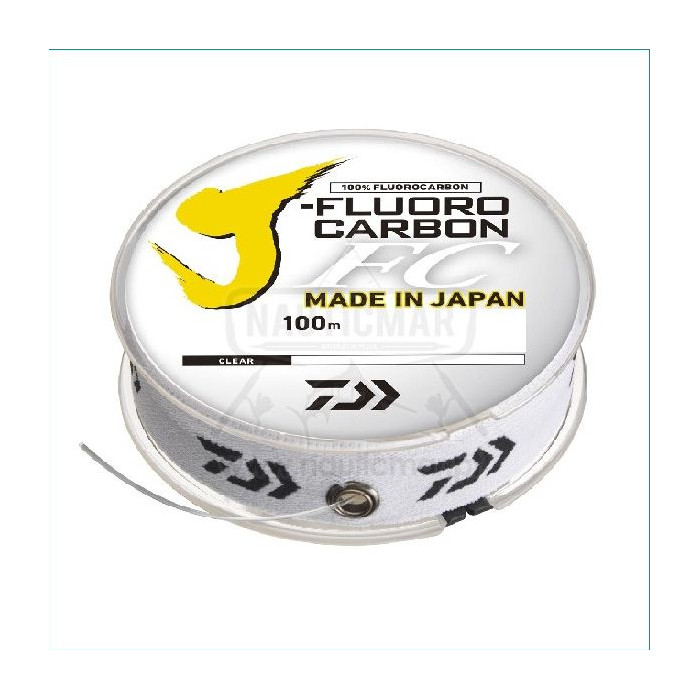 Linha Daiwa J-Fluorocarbono 0.26mm 100m | Nauticmar