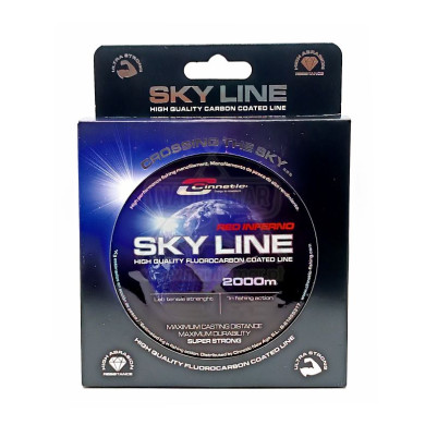 Linha Cinnetic Sky Line Red Inferno 0.18mm 2000m | Nauticmar