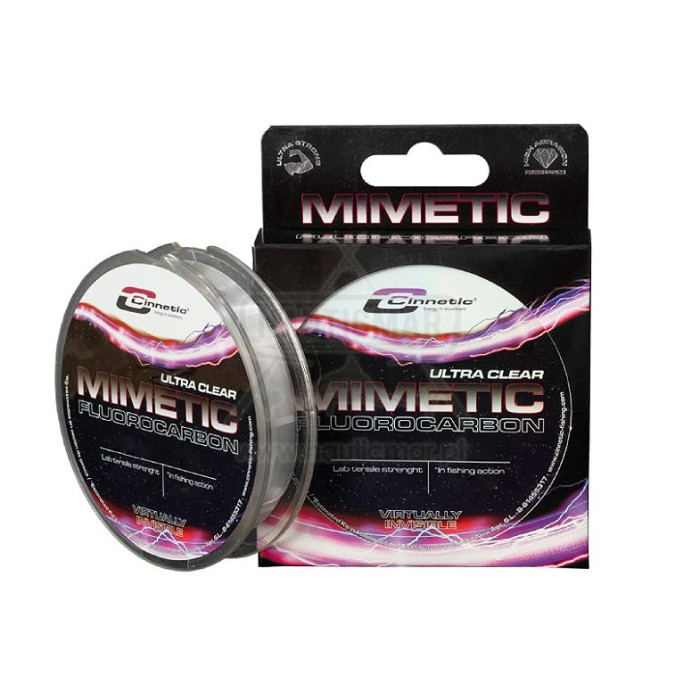 Linha Cinnetic Mimetic Fluorocarbon 0.35mm 150m | Nauticmar