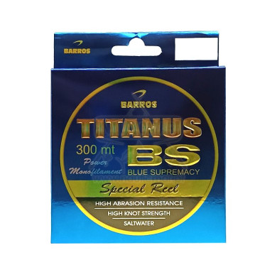 Linha Barros Titanus Blue Supremacy 0.28mm 300m | Nauticmar
