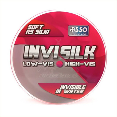 Linha Asso Invisilk Pink 0.22mm 3000m | Nauticmar