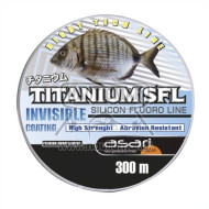 Linha Asari Titanium SFL Silic. Fluoro 0.60mm | Nauticmar