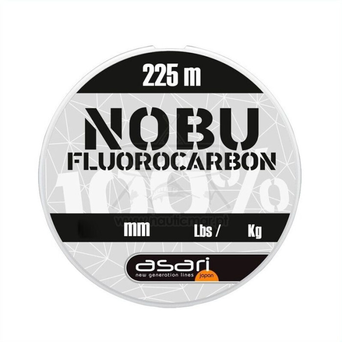 Linha Asari Nobu Fluorocarbon 0.32mm 225m | Nauticmar