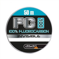 Linha Asari FC-100 100% Fluorocarbono 0.37mm 50m | Nauticmar