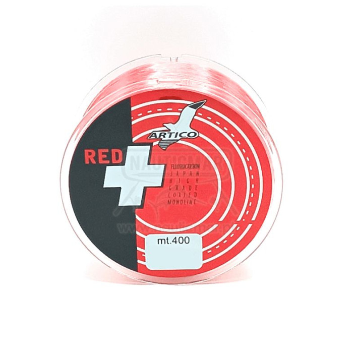 Linha Artico Red+ 0.24mm 400m | Nauticmar
