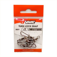 Destorcedor VMC 3521 Turn Lock Snap Nº2 40kg 6un | Nauticmar