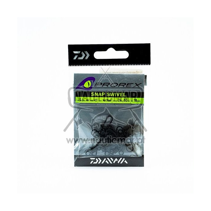 Destorcedor Daiwa Prorex Snap Swivel 24kg L | Nauticmar