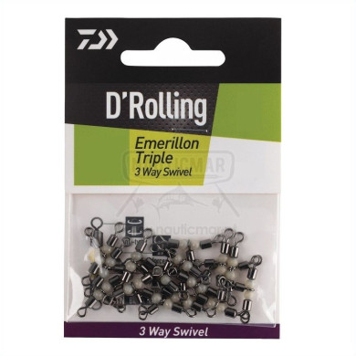 Destorcedor Daiwa Barril Triplo 30kg XL | Nauticmar