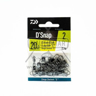 Destorcedor Daiwa Agrafe Snap Swivel C 22kg Nº2 | Nauticmar