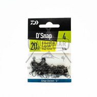 Destorcedor Daiwa Agrafe Snap Swivel C 16kg Nº4 | Nauticmar