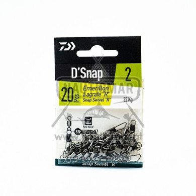 Destorcedor Daiwa Agrafe D'snap R 22kg Nº2 | Nauticmar