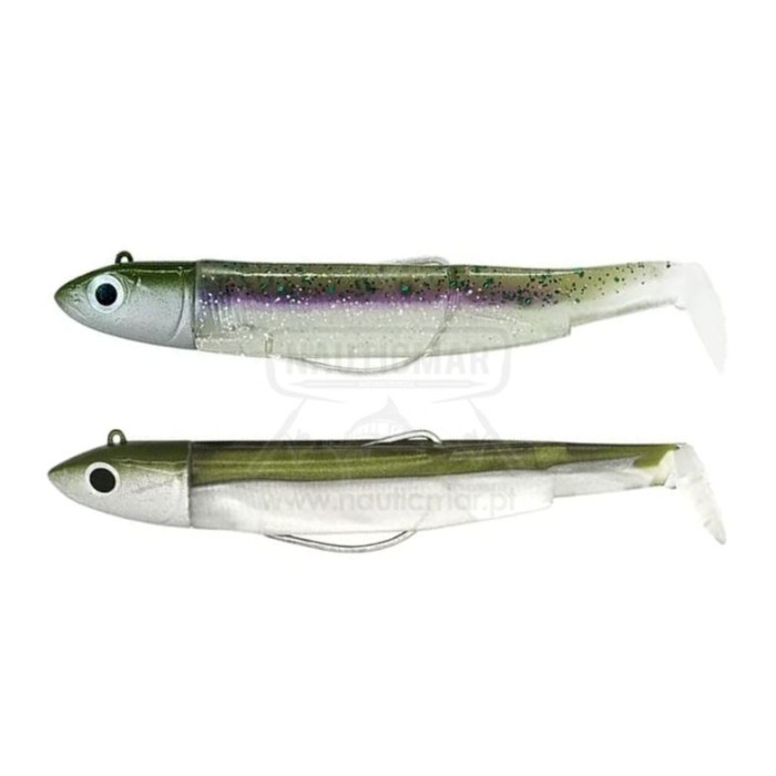 Combo Fiiish Black Minnow 90 Nº2 Offshore 10g Khaki/Ghost Minnow | Nauticmar