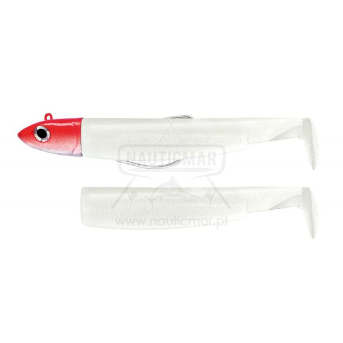 Combo Fiiish Black Minnow 120 Nº3 Offshore 25g White/Red Head | Nauticmar
