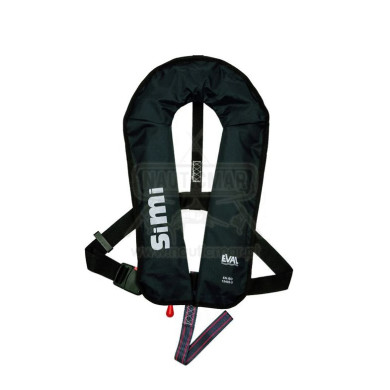 Colete Eval Simi Insuflável 150N Preto | Nauticmar