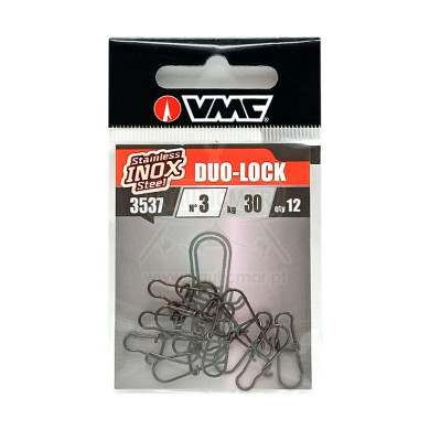 Clip VMC 3537 Duo-Lock Nº3 30kg 12un | Nauticmar