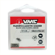 Clip VMC Leader 0.25mm 40cm 2un | Nauticmar