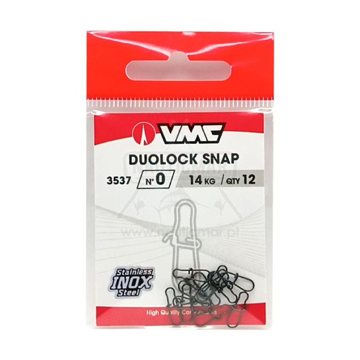 Clip VMC 3537 Duo-Lock Nº0 14kg 12un | Nauticmar