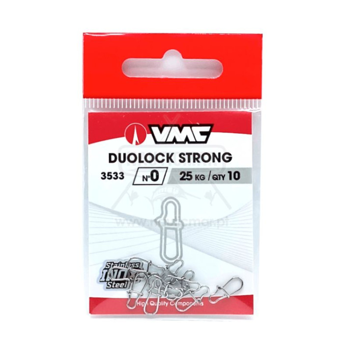 Clip VMC 3533 Duolock Strong Nº0 25kg 10un | Nauticmar