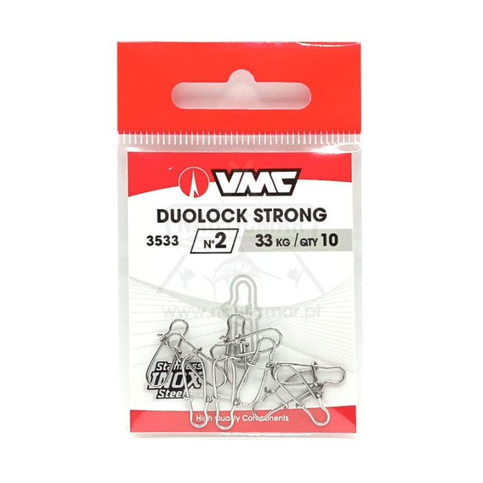 Clip VMC 3533 Duolock Strong Nº2 33kg 10un | Nauticmar