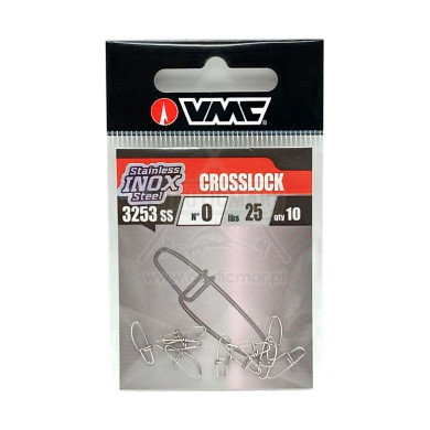 Clip VMC 3253SS Nº0 25lb 10un | Nauticmar