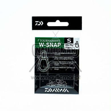 Clip Daiwa Tournament W Snap 9kg S | Nauticmar