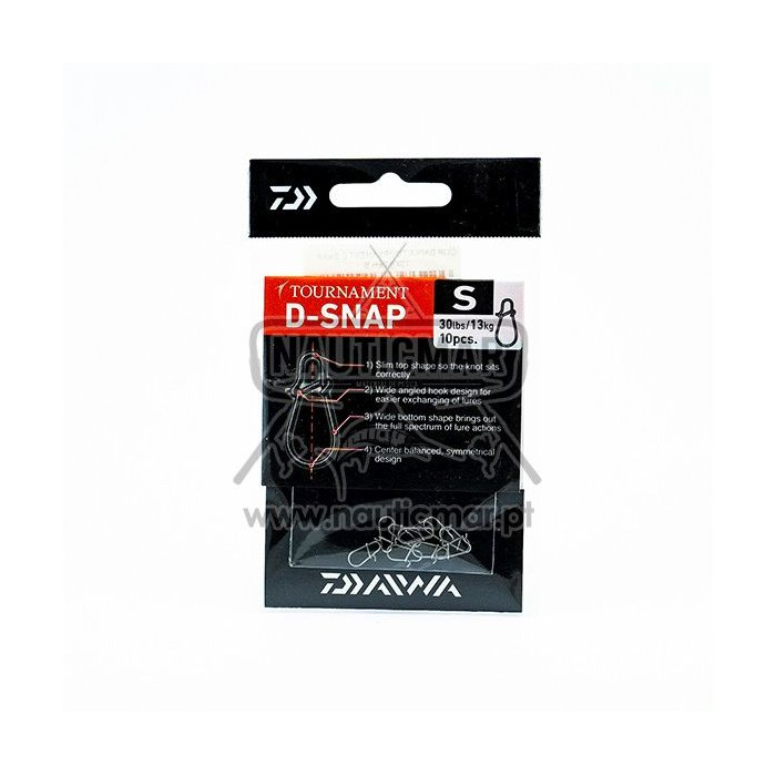 Clip Daiwa Tournament D Snap 13kg S | Nauticmar
