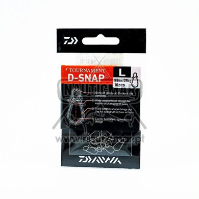 Clip Daiwa Tournament D Snap 25kg L | Nauticmar