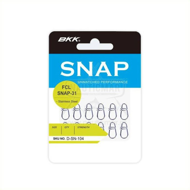 Clip BKK FCL Snap 31 SS Nº0 | Nauticmar