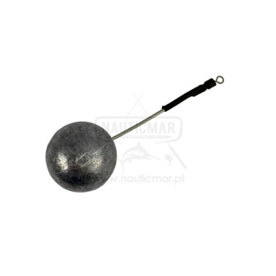 Chumbada Cormoura Bola 80g com Haste | Nauticmar