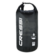 Bolsa Cressi Dry PVC Tek Negra 20L | Nauticmar
