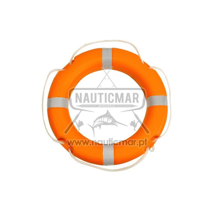 Bóia Eval Circular Solas 60cm 2.5kg LSA Code | Nauticmar