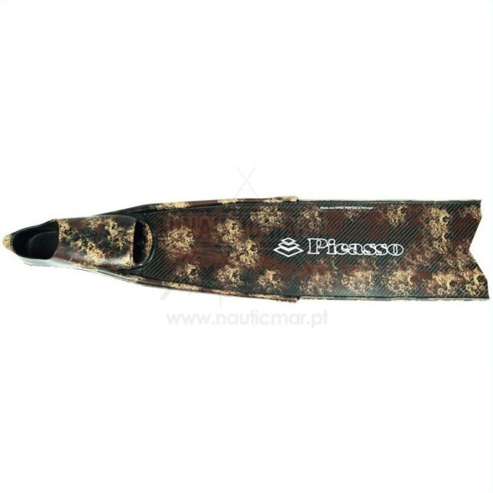 Barbatanas Picasso Master Carbon Long Brown | Nauticmar